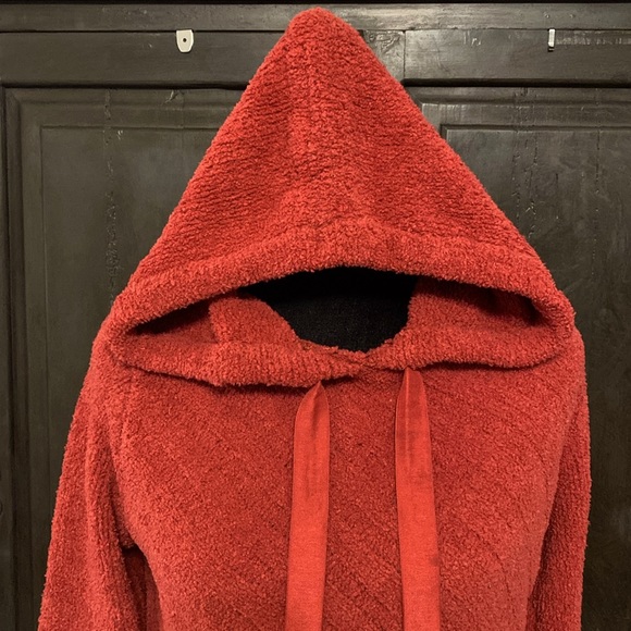 Simply Vera red brick hoodie sweater- size XS - Picture 4 of 13